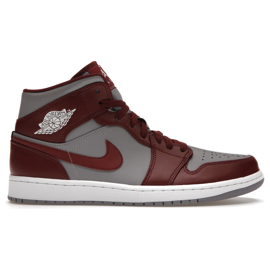 Jordan 1 Mid Cherrywood Red