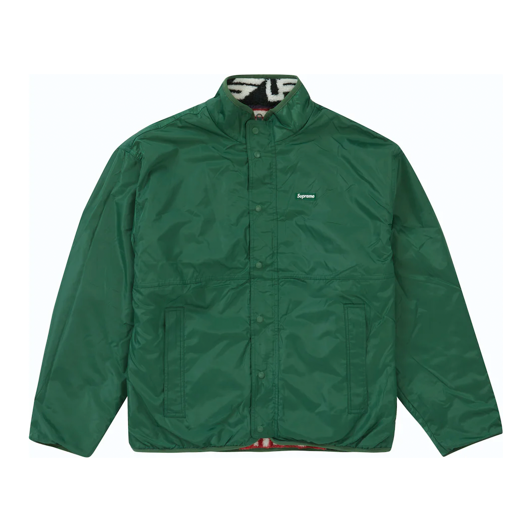 Supreme Geo Reversible Windstopper Fleece Jacket Multicolor