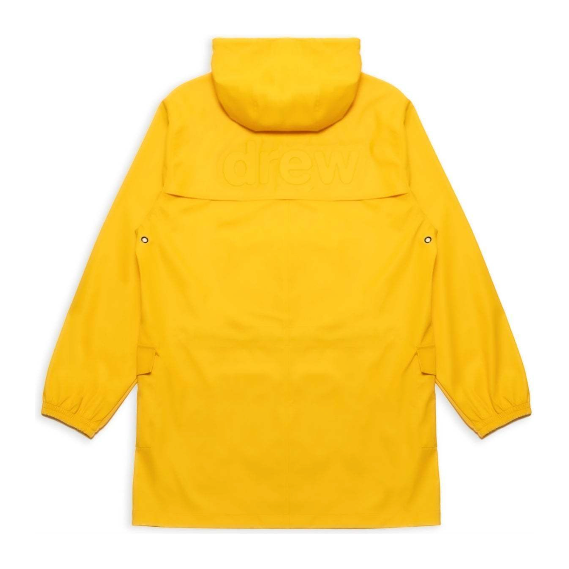 Drew House Painted Mascot rain coat golden yellow