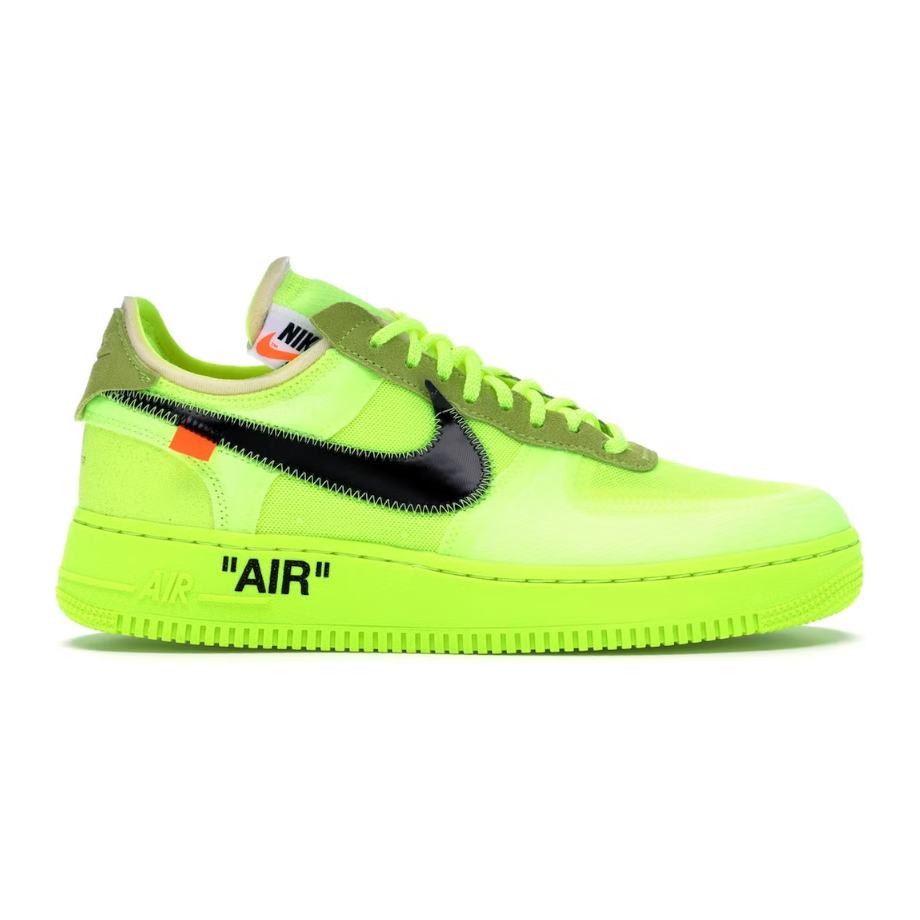 Nike Air Force 1 Low Off White Volt Gallery CDMX