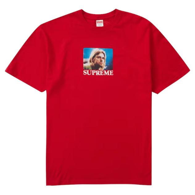 Supreme Kurt Cobain Tee Red Gallery Cdmx