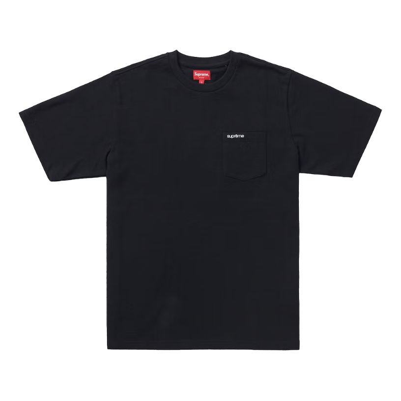 Supreme S/S Pocket Tee Black
