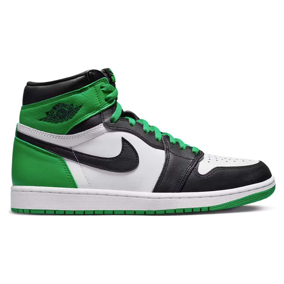 Green top jordans 23