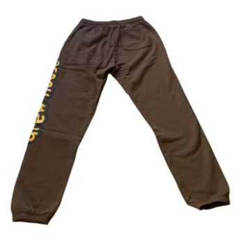 Drew House Cartoon Font Lounge Pants Brown