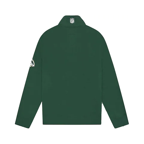 OVO x NFL Green Bay Packers 1/4 Zip Mock Neck Green