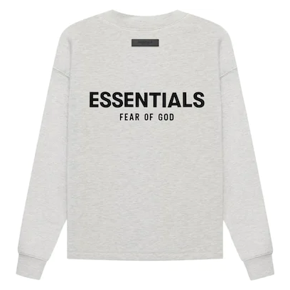 Fear of God Essentials Relaxed Crewneck (SS22) Light Oatmeal