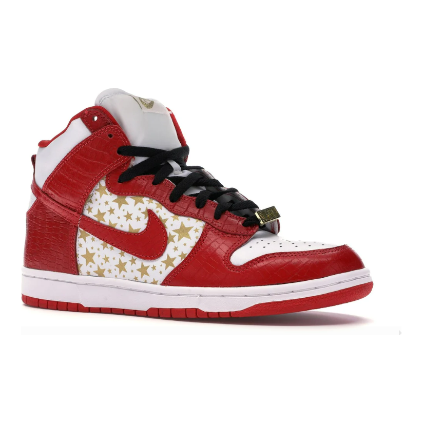 Nike Dunk High Pro SB Supreme Red Stars (No Box)