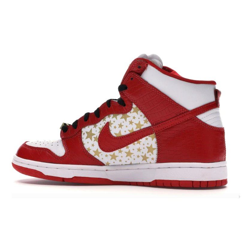 Nike Dunk High Pro SB Supreme Red Stars (No Box)