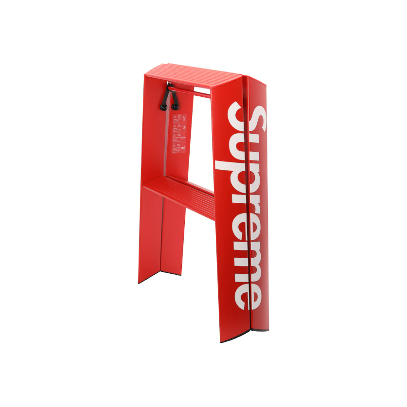 Supreme Lucano Step Ladder Red