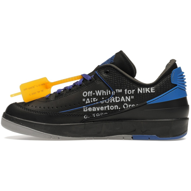 Jordan 2 Retro Low SP Off-White Black Blue