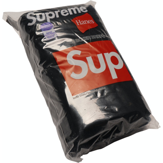 Supreme Hanes Boxer (4 Pack) Briefs Black