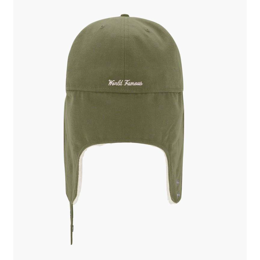 Supreme WINDSTOPPER Earflap Box Logo New Era Dark Olive