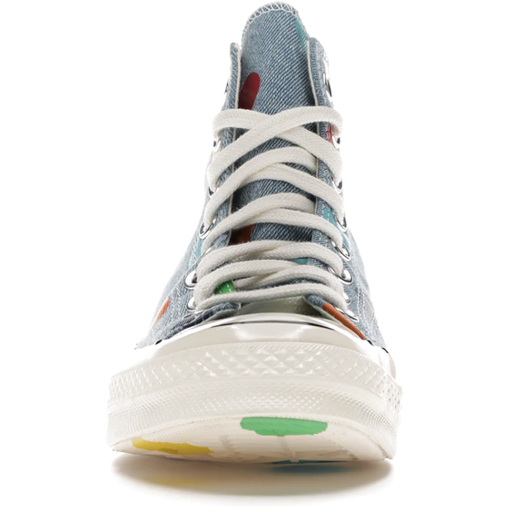 Converse Chuck Taylor All-Star 70 Hi Golf Wang Denim Polka Dots
