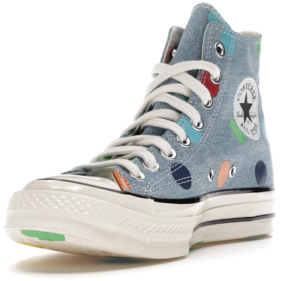 Converse Chuck Taylor All-Star 70 Hi Golf Wang Denim Polka Dots
