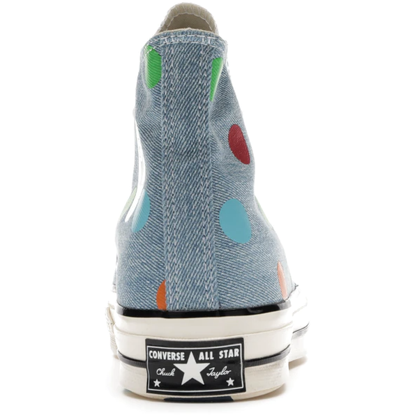 Converse Chuck Taylor All-Star 70 Hi Golf Wang Denim Polka Dots