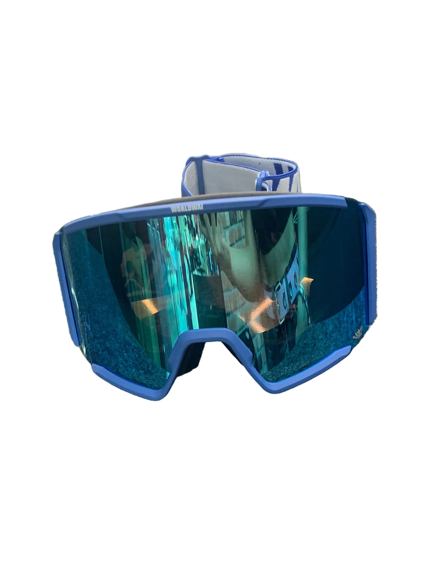 Martin White Blue Googles