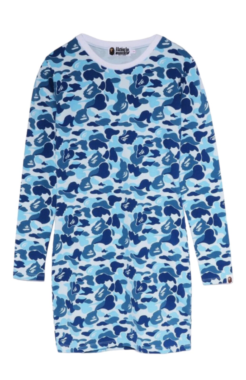 BAPE Ladies ABC Camo Bodycon Blue