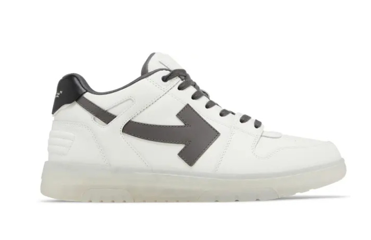 Off-White Out Of OfficeTransparent White Dark Grey