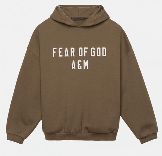 Fear of God Essentials Heavy Fleece Hoodie Military