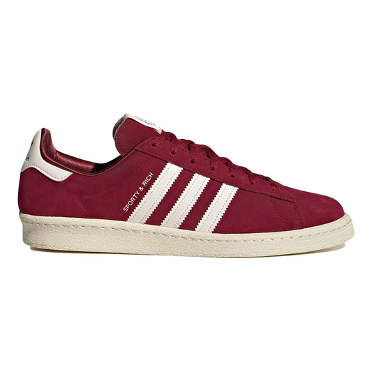 adidas Campus 80s Sporty & Rich Merlot Cream