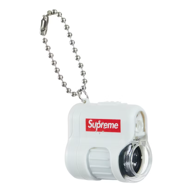 Supreme Raymay Pocket Microscope Keychain White