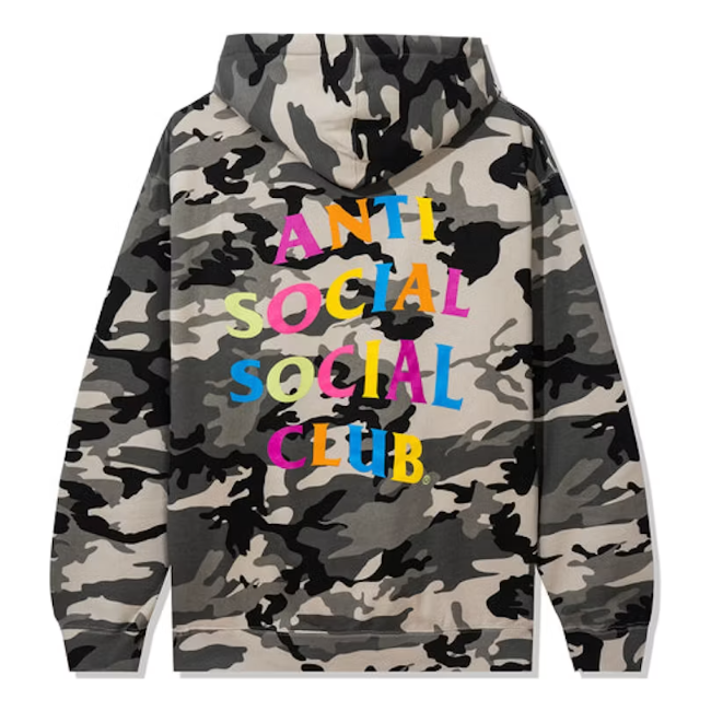 Anti Social Social Club Goodbye Forever Hoodie Forever Camo