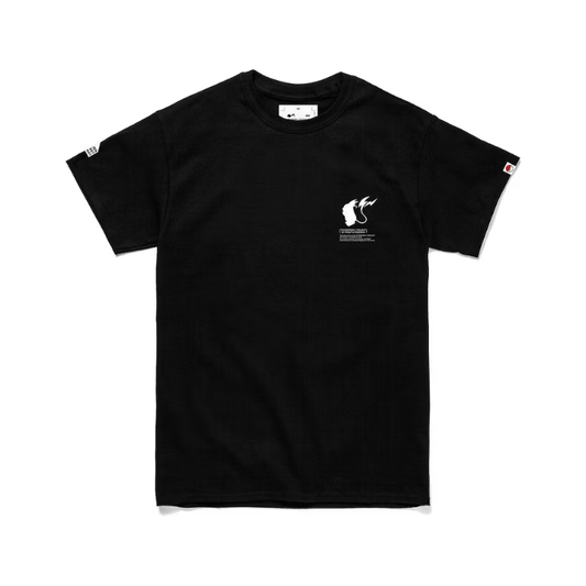 FRGMT x Pokemon Raichu Chest Logo Tee Black