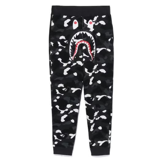 BAPE City Camo Shark Sweatpants Black