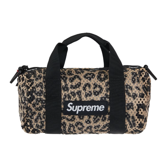 Supreme Mesh Mini Duffle Bag Leopard