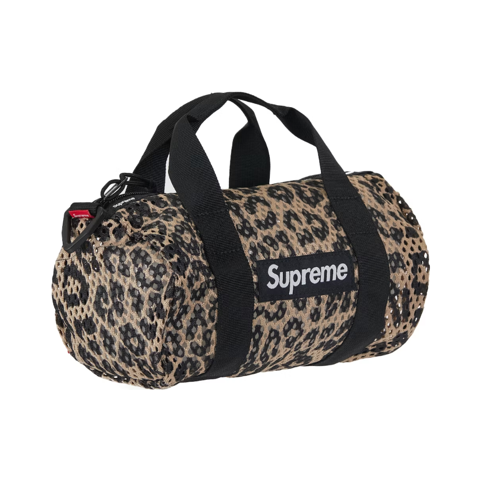 Supreme Mesh Mini Duffle Bag Leopard – Gallery CDMX