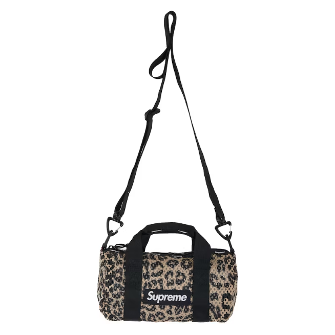 Supreme Mesh Mini Duffle Bag Leopard – Gallery CDMX
