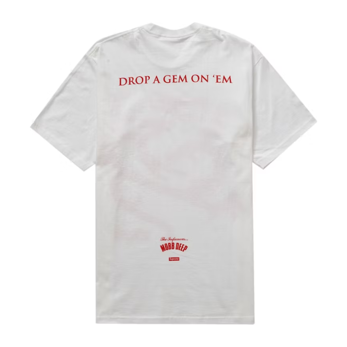 Supreme Mobb Deep Dragon Tee White