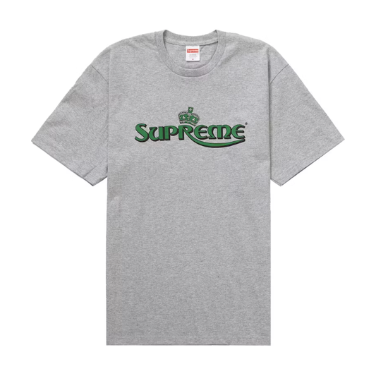 Supreme Crown Tee Heather Grey