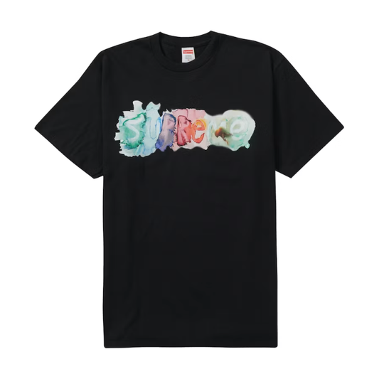 Supreme Watercolor Tee Black