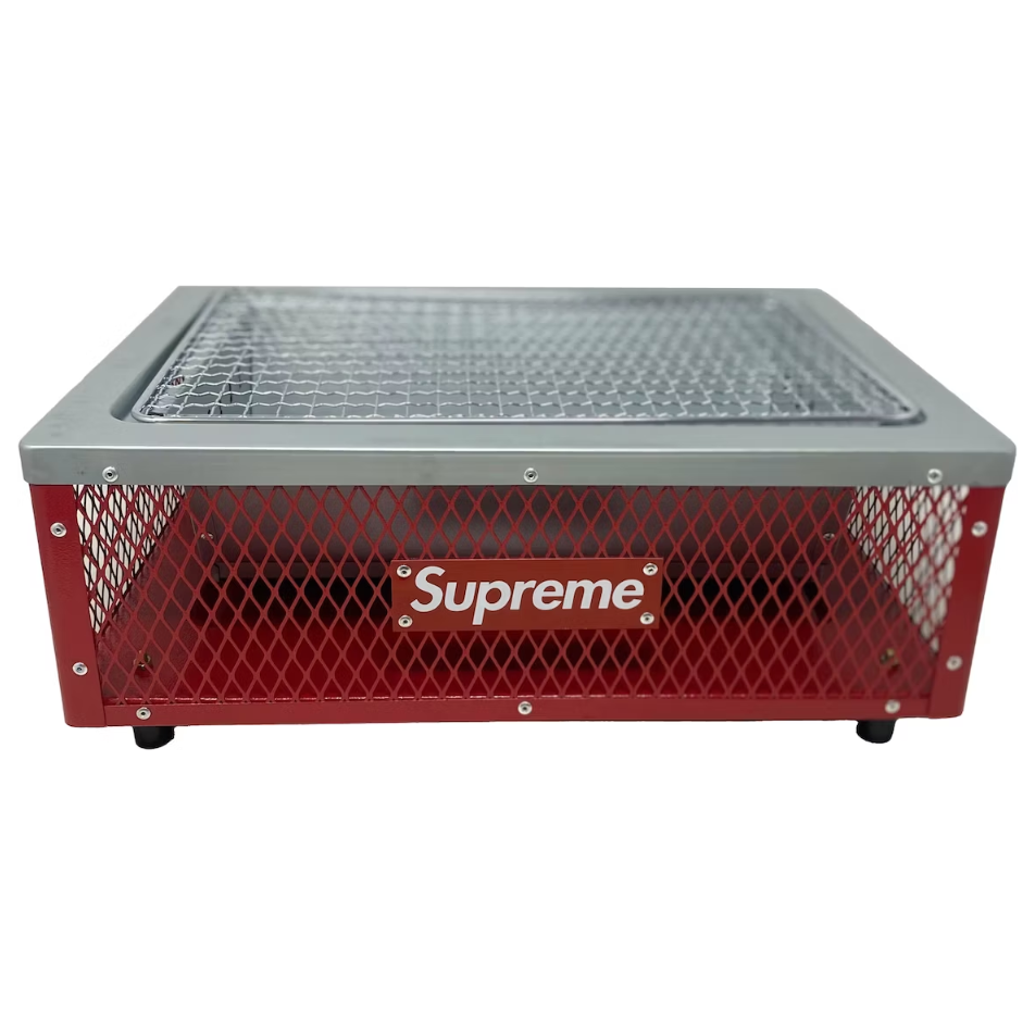 Supreme Coleman Charcoal Grill Red