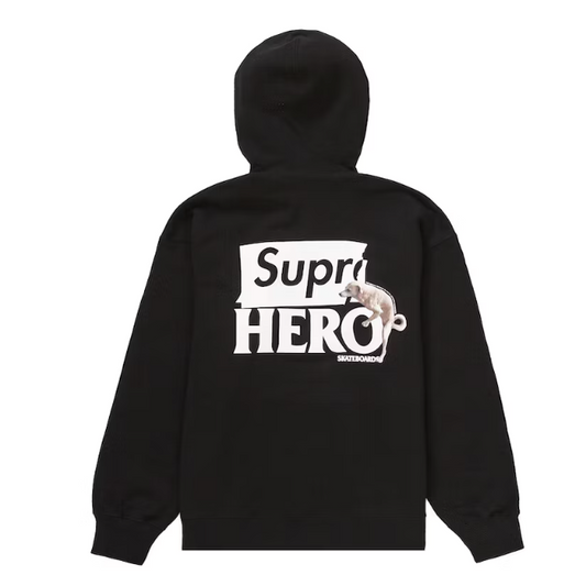 Supreme ANTIHERO Hooded Sweatshirt (SS22) Black