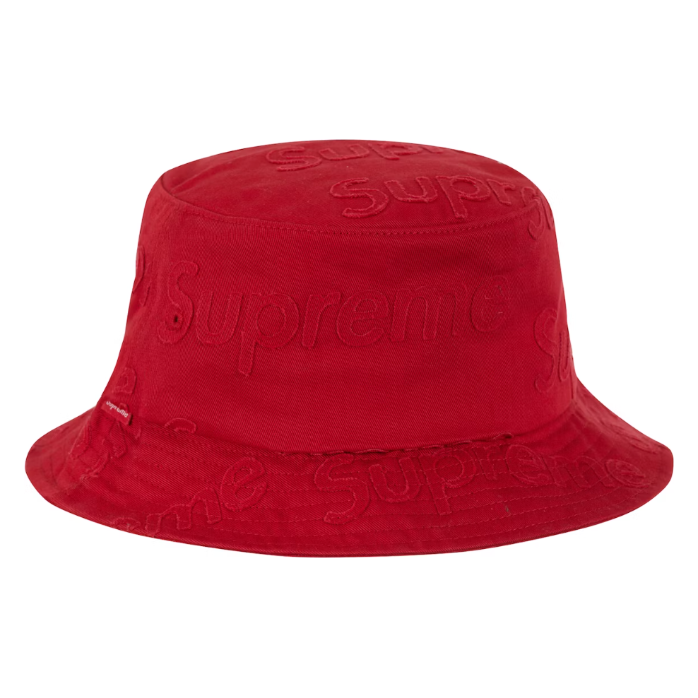 Supreme Lasered Twill Crusher Red