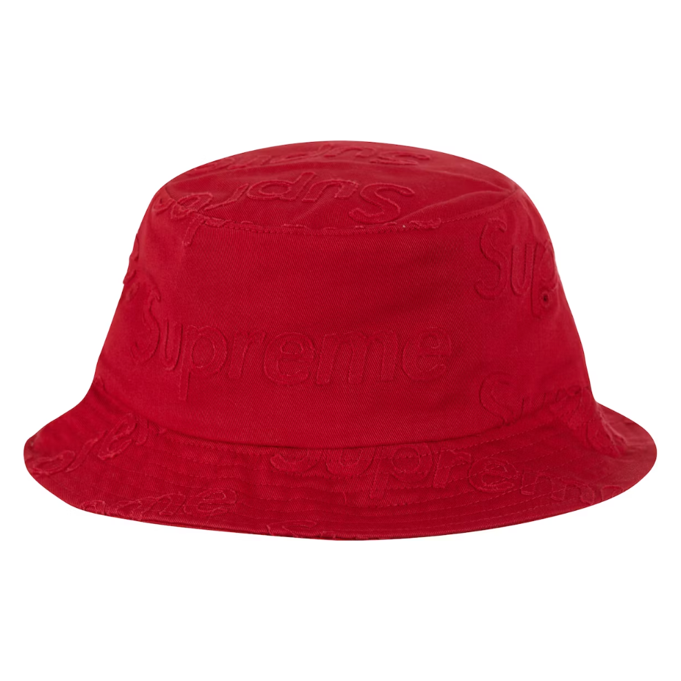 Supreme Lasered Twill Crusher Red