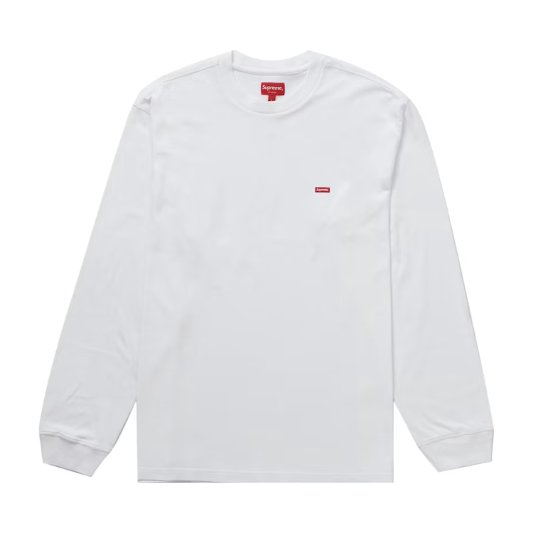 Supreme Small Box L/S Tee (SS23) White