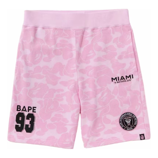 BAPE X Inter Miami CF Sweatshort Pink