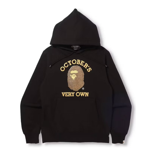 BAPE X OVO Pullover Hoodie Black (FW21)