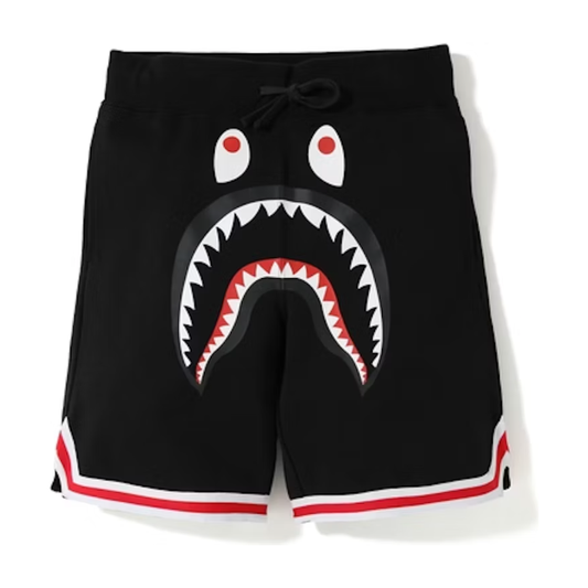 BAPE Shark Basketball Sweatshorts Black