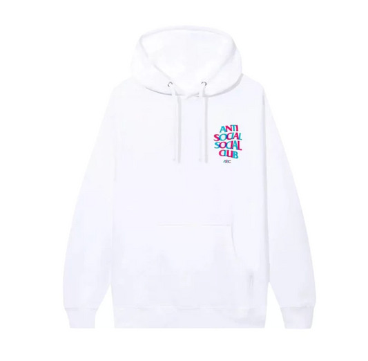 Anti Social Social Club Blind Games Hoodie White