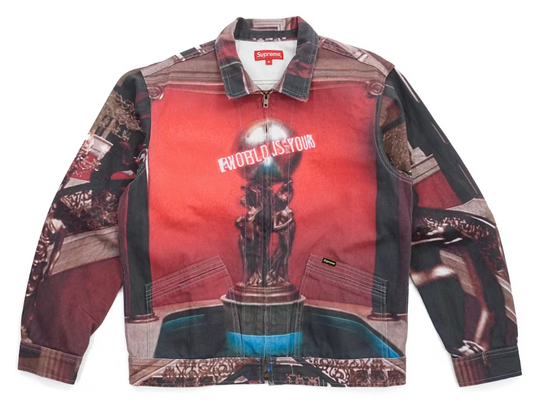 Supreme Scarface the World Is Yours Denim Jacket Multi