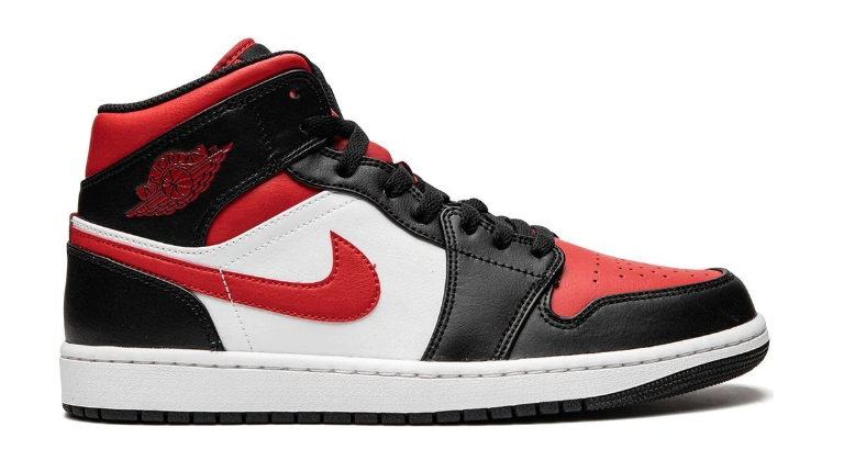 Jordan 1 Mid Bred Toe