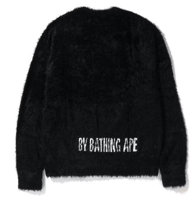 BAPE Ape Face Knit Black