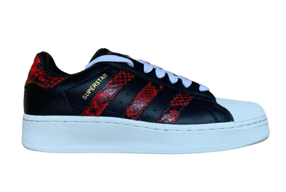 adidas superstar XLG Black Red