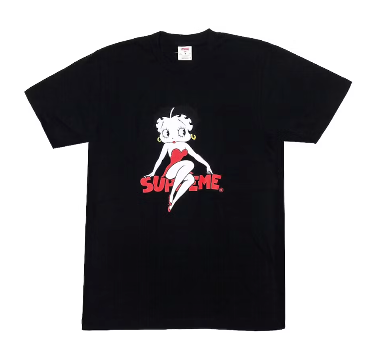 Supreme Betty Boop Tee Black