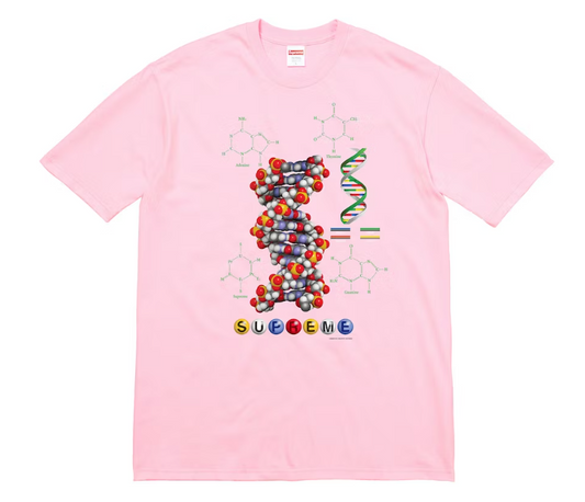 Supreme DNA Tee Light Pink