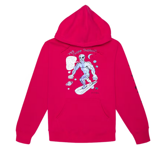 Supreme Daniel Johnston Hooded Sweatshirt Fuchsia